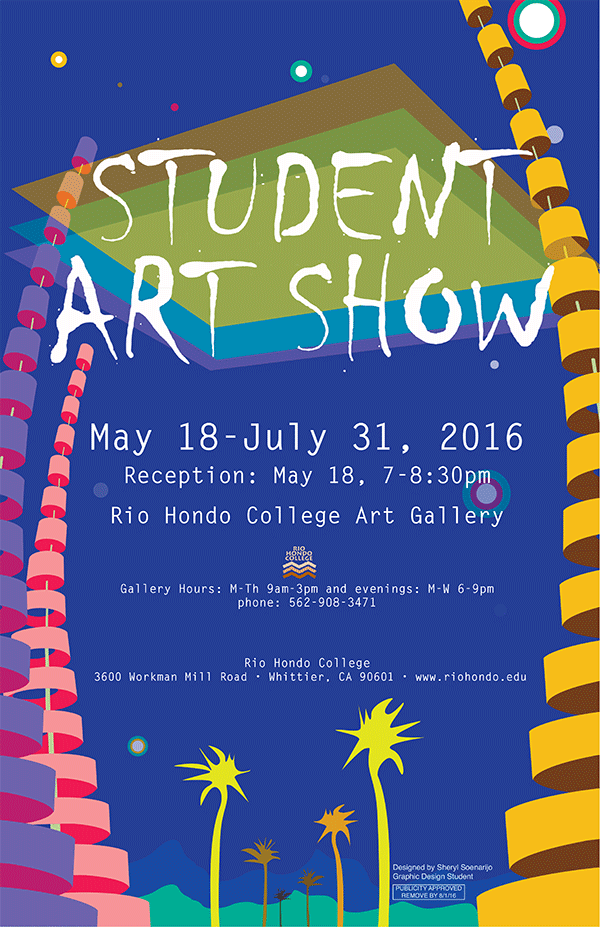 Rio Hondo College Student Art Show 2016