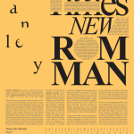 GDSN 150: Typography: Project 2 Typographer Poster