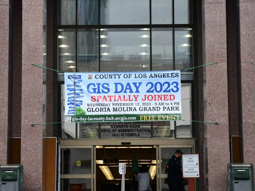 Banner of GIS Day 2023