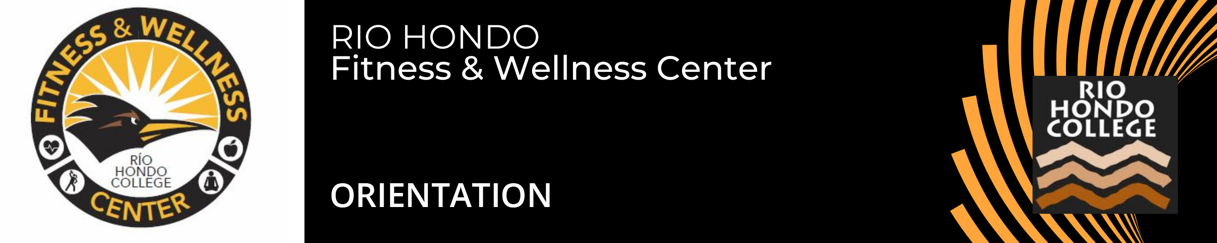 Fitness & Welness Center Orientation header