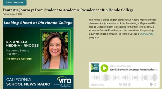 Fantastic Journey: From Student to Academic Senate President at Río Hondo College