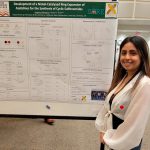 Río Hondo College student Angelica Montalvo presents at Cal Poly Pomona’s Creative Activities & Research Symposium