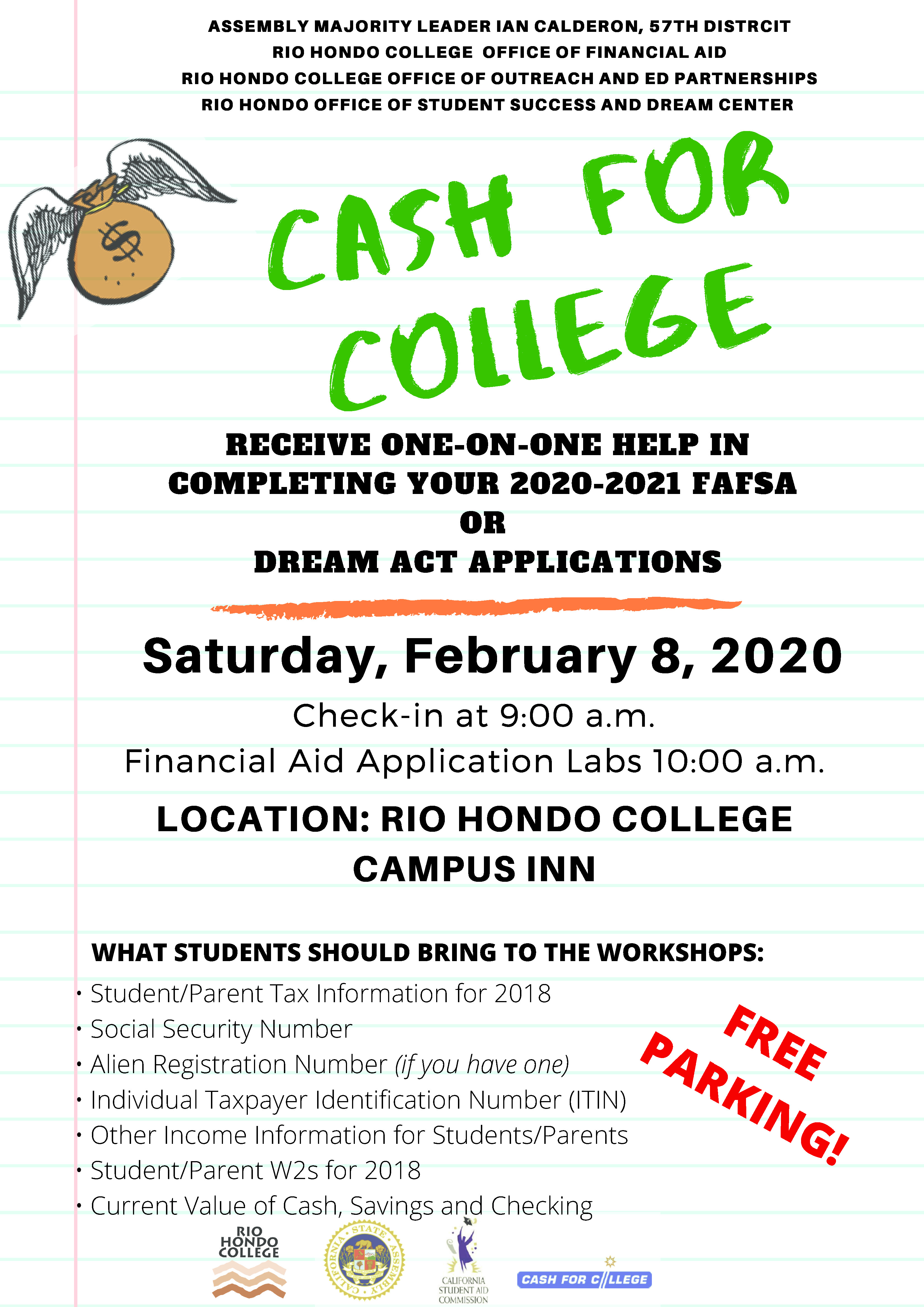 Cash For College Flyer