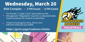 Río Hondo College to Host ‘Roadrunner Madness,’ Staff Volleyball Match Fundraiser