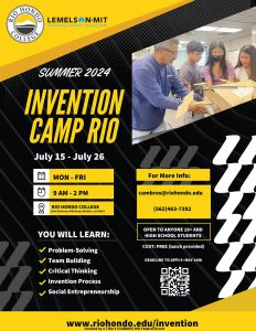 Invention Camp Río  brochure.