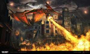 Game animation art by adjunct instructor Daniel Cheng
