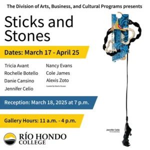 Sticks And Stones: Materiality And Meaning In Contemporary Art Opening March 17, 2025