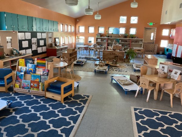 Nap time classroom set-ups
