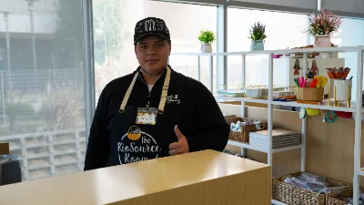 Hope Scholars student studying