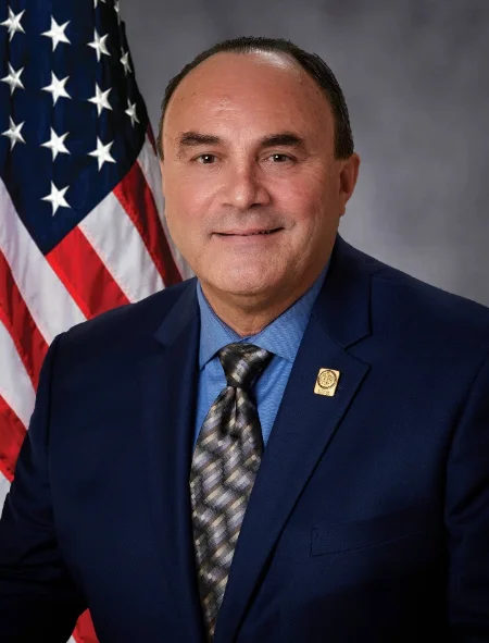 Official portrait of Councilmember John M. Mora