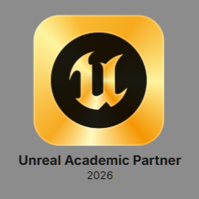 Unreal Academic Partner 2026 badge